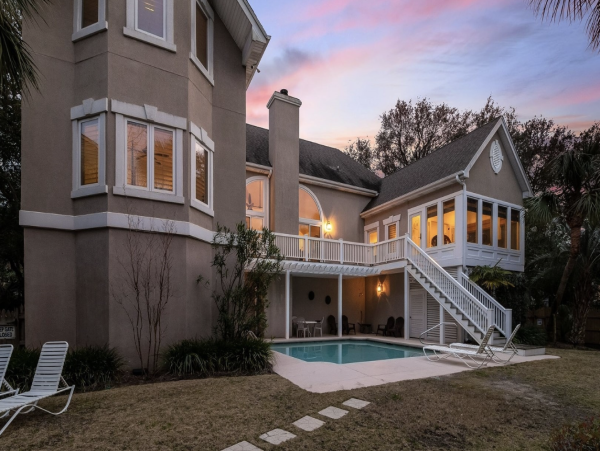 Fabulous Island Home with Private Pool & Fenced Yard